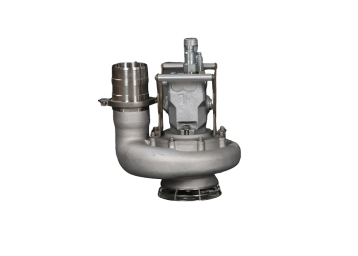 What is hydraulic submersible trash pump